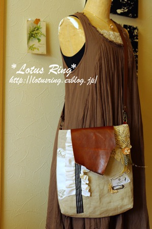 コラージュショルダーBAG* Ⅱ_a0169912_14514979.jpg