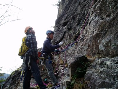 裏六甲　不動岩　アルパイントレーニング　2012年１月２２日（日）_d0013721_1285864.jpg