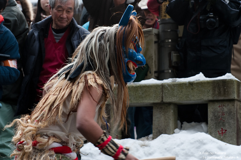 PHOTO REPORT　～ なまはげ太鼓 ～　三吉神社・秋田_d0080957_2151288.jpg