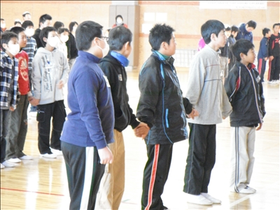 鴨中学区6年生交流会_a0203691_14494856.jpg