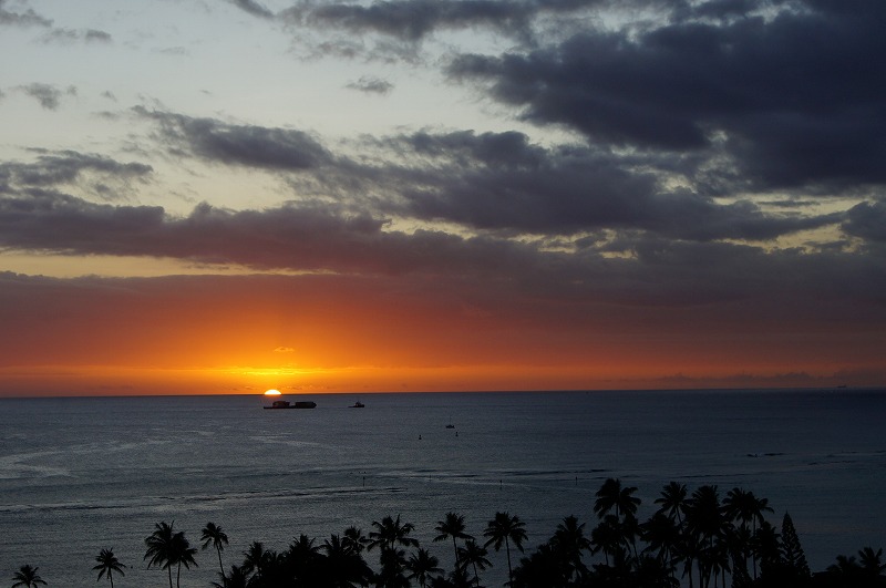 太平洋に沈む夕日～_e0181908_5353370.jpg