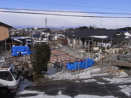 『麓山の家』 木床工事_e0197748_12555989.jpg