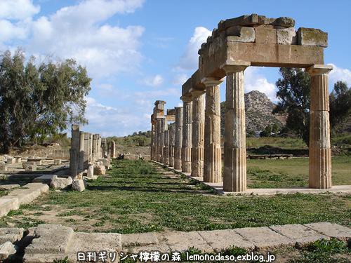 ヴラブロナのアルテミス神殿 日刊ギリシャ檸檬の森 古代都市を行くタイムトラベラー