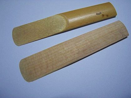 プラスチックリードの比じゃない 木のリード 考える葦笛 プラスチックリードの比じゃない 木のリード 考える葦笛