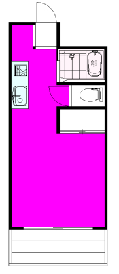 元住吉　マンション　バス・トイレ別_f0020261_10382677.jpg