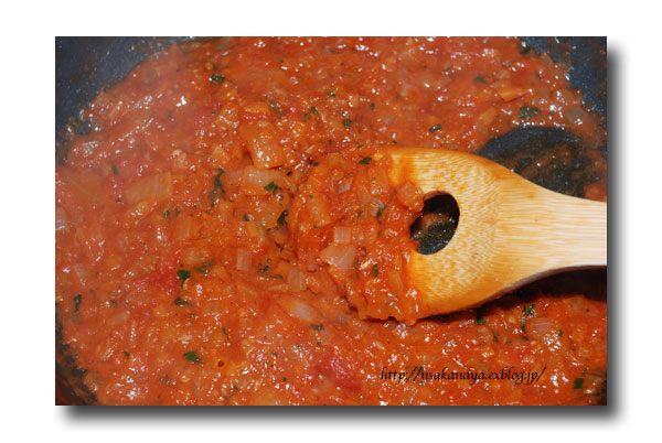 やりいか の イタリアン な 前菜 トマト煮　冷たくしても美味しい♪_d0069838_1216088.jpg