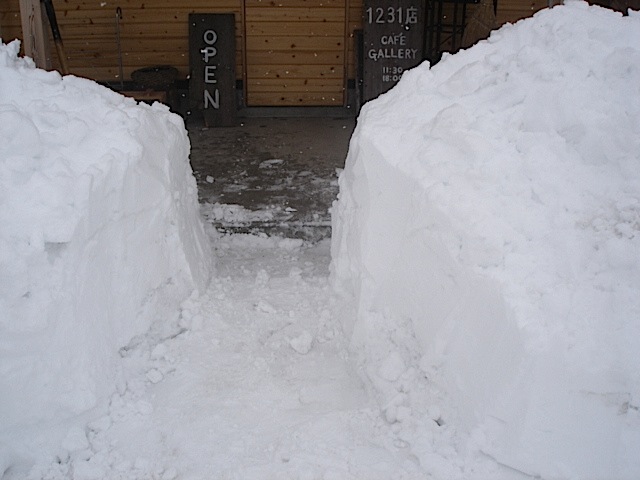 屋根の雪がおちました_e0019167_2002743.jpg
