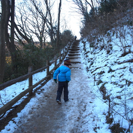 冬の高尾山登山 12 上り 本日も晴天なり ちょっとそこまで自転車で 冬の高尾山登山 12 上り 本日も晴天なり ちょっとそこまで自転車で