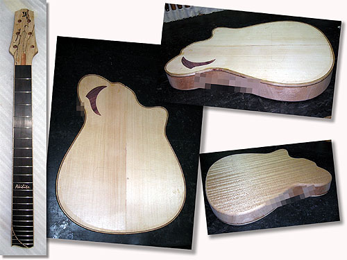 クワイエット・ギター(Quiet Guitar)製作中! その2_c0137404_20341575.jpg