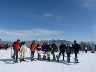 入笠湿原~大沢山スノーシュー_f0019247_23541828.jpg