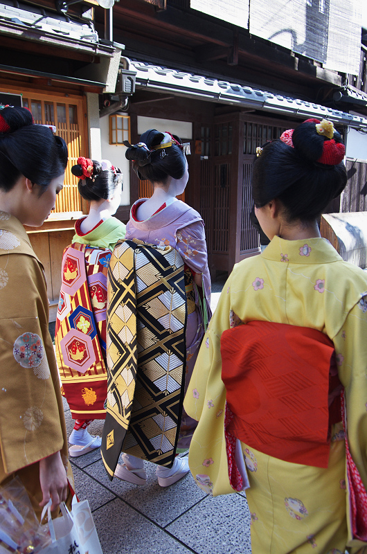 舞妓さん・福引～置屋さんへ（八坂神社）_f0155048_21432915.jpg