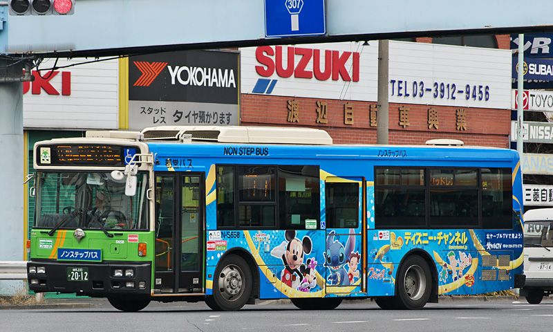 東京都交通局 N S658 北ケーブルtv ディズニー チャンネル Fb Favorite Bus