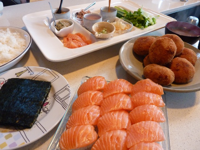 子供達が喜ぶ恵方巻き_c0080075_851593.jpg