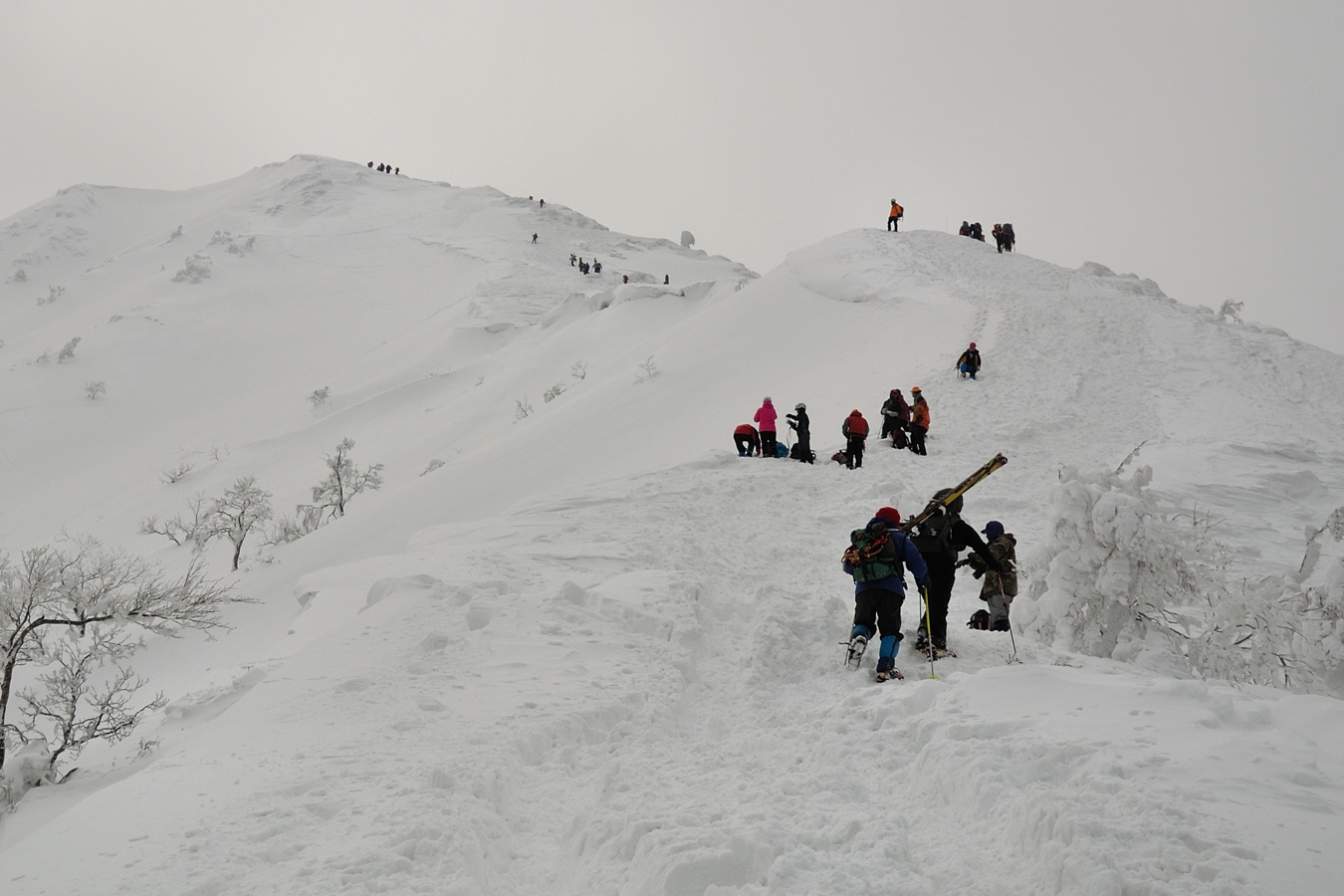 大山(弥山1709m)冬山4回目①_c0138991_215471.jpg