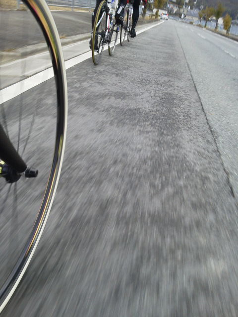 路面 凍結 自転車