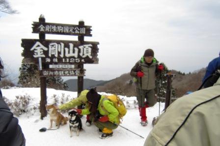 雪の金剛山、再び♪_c0171368_20171864.jpg