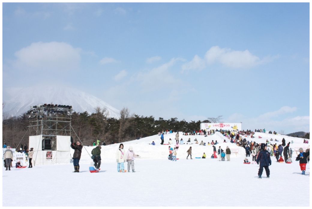 雪まつりで大はしゃぎ♪_a0112975_14583592.jpg