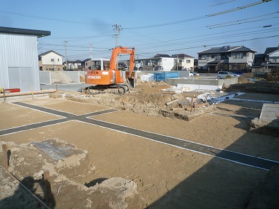 「回廊の家/岡崎」　液状化対策の地盤改良　コロンブス工法　その1_b0140276_8185451.jpg