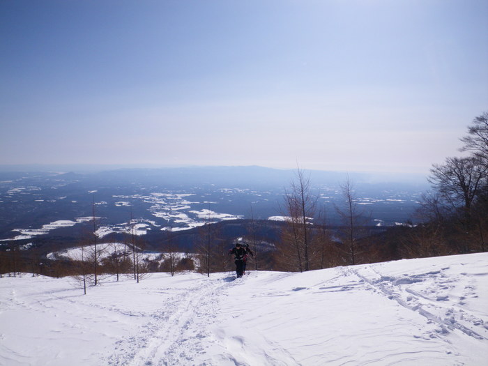 廃スキー場からの那須赤面山 ～ ２０１２年２月５日_f0170180_20591552.jpg