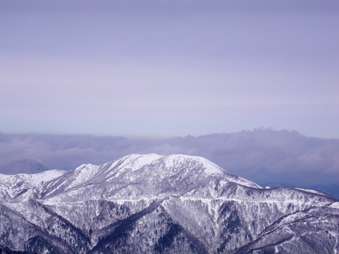 廃スキー場からの那須赤面山 ～ ２０１２年２月５日_f0170180_2214375.jpg