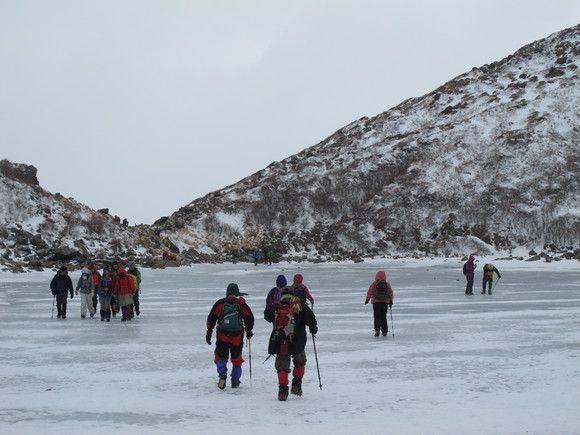 二郷山友会雪山登山会～久住山を登る　2012・2・5_a0166196_16123670.jpg