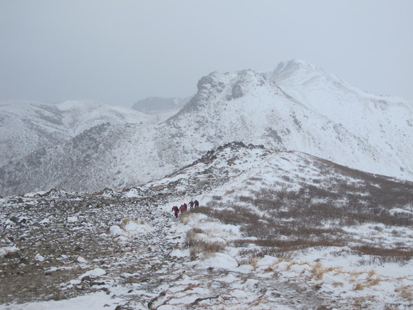 二郷山友会雪山登山会～久住山を登る　2012・2・5_a0166196_1672190.jpg