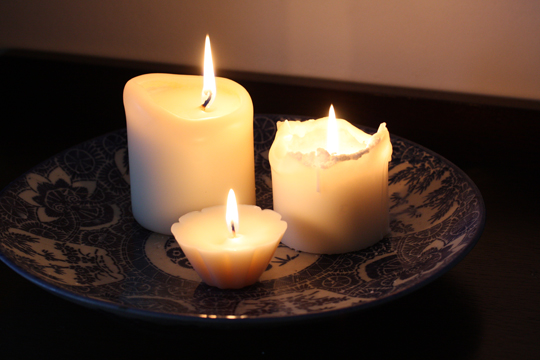 イケアの小さくなった蝋燭をリサイクル 簡単で可愛い蝋燭の作り方 ビーズ フェルト刺繍pienisieniの旧ブログ