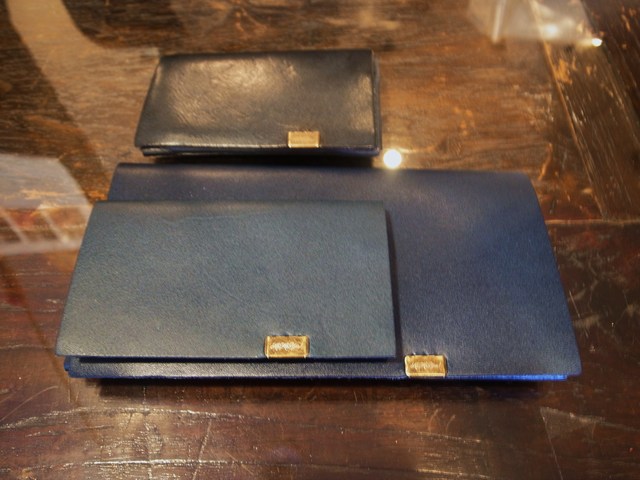 所作　long wallet navy  入荷。_e0242689_15255730.jpg