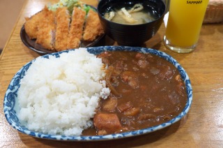 チキンカツカレーライス_e0113495_23101619.jpg