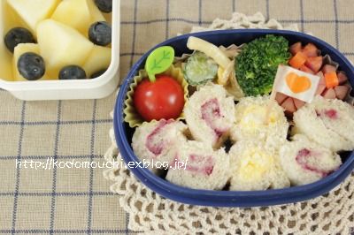 ロールサンド弁当 こども おうち