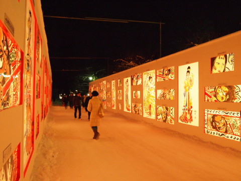 第36回弘前城雪燈籠まつり：弘前公園（弘前市）_b0147224_23172940.jpg