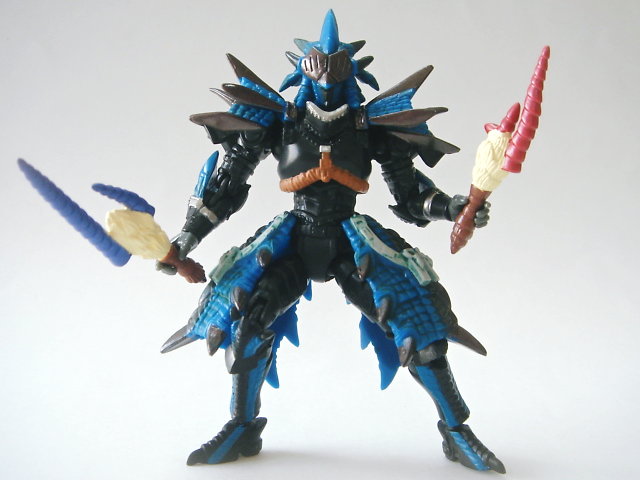 MRSモンスターハンター 可動狩人（レウス・青） : 遊慈の