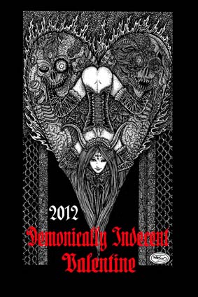 Demonically Indecent Valentine 2012 ポストカード_a0093332_12462938.jpg