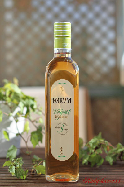 シャルドネのワインビネガー FORVM Chardonnay Vinegar_f0095647_2415495.jpg