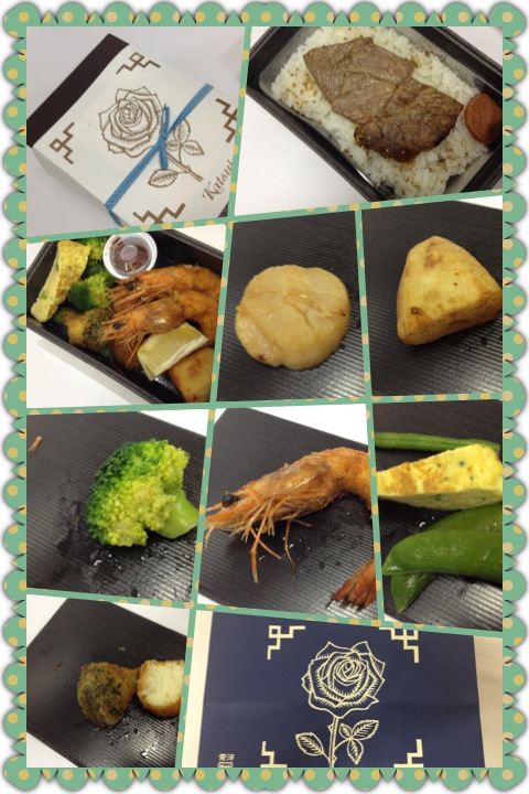 最近のお弁当。なかでも洋食KATSUIは絶品でした。_a0194908_1313523.jpg
