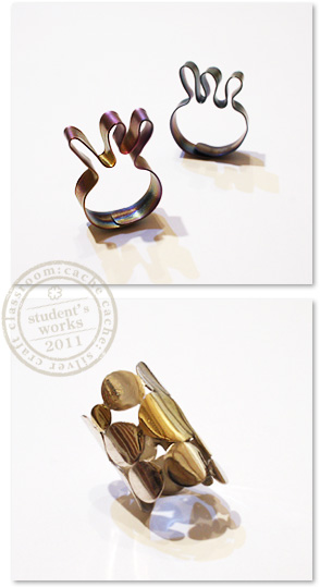 彫金教室 生徒さん作品*教室展2011 その19_e0161063_20403120.jpg