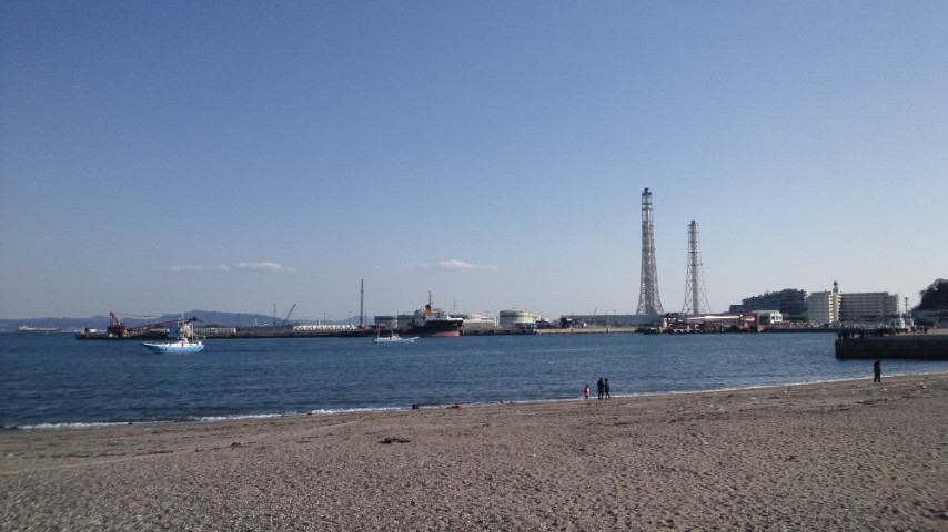 今日の久里浜海岸付近の絵_d0092901_227668.jpg