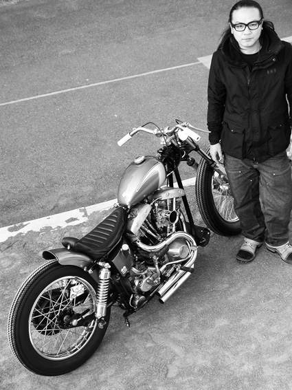 晝間 剛 ＆ Harley-Davidson FLH（2012 0108）_f0203027_2304425.jpg