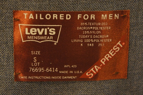 Levi\'s TAILORED FOR MEN_c0146178_1692570.jpg