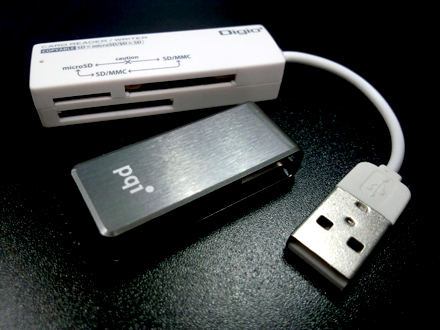 カードリーダー＆USBメモリを購入_c0060143_16282675.jpg