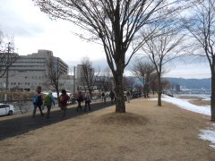 冬の諏訪湖一周ウォーク_f0019247_23392687.jpg