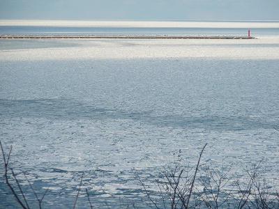 流氷接岸初日_e0004756_19202333.jpg