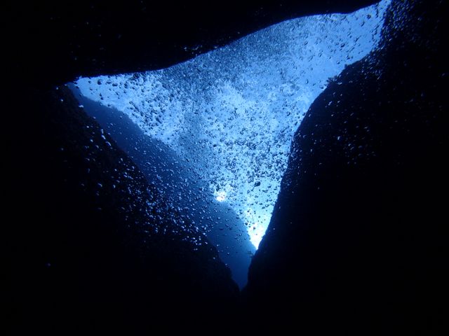 青くきれいな雲見で洞窟攻略！【2012年2月17日】_f0053895_18104288.jpg