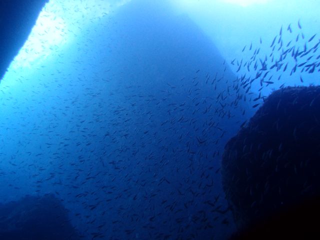 青くきれいな雲見で洞窟攻略！【2012年2月17日】_f0053895_18104940.jpg