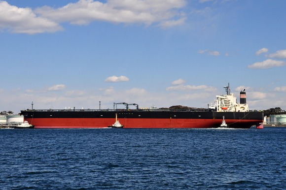 VLCC「時津丸・TOKITSU MARU 」横浜出港_e0158925_20101677.jpg