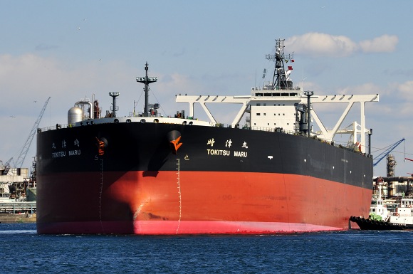 VLCC「時津丸・TOKITSU MARU 」横浜出港_e0158925_20232332.jpg