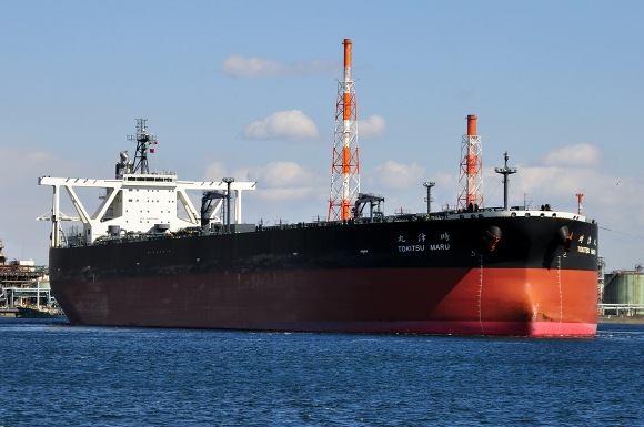 VLCC「時津丸・TOKITSU MARU 」横浜出港_e0158925_20245649.jpg