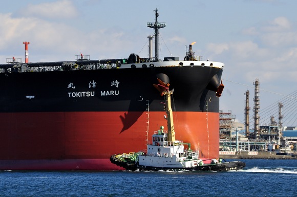 VLCC「時津丸・TOKITSU MARU 」横浜出港_e0158925_20254433.jpg