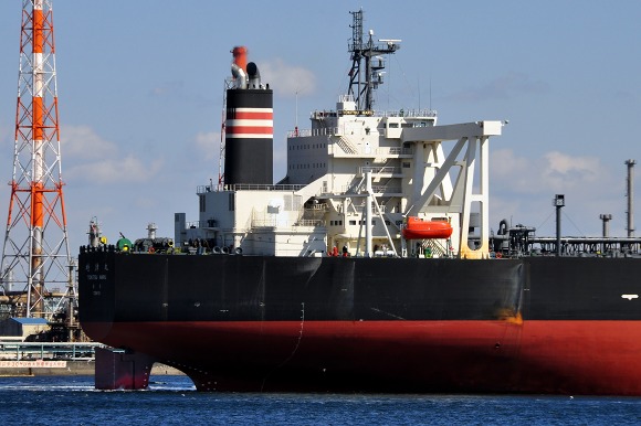 VLCC「時津丸・TOKITSU MARU 」横浜出港_e0158925_2028526.jpg
