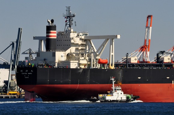 VLCC「時津丸・TOKITSU MARU 」横浜出港_e0158925_20291335.jpg